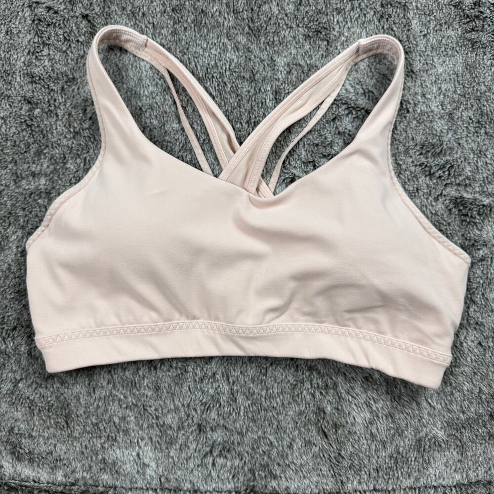 Athleta Transcendence Sports Bra Women's Medium Pink